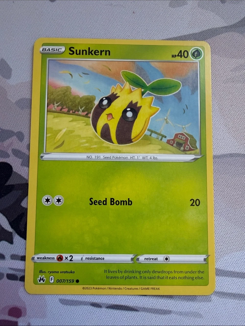 🌸 Flower Garden Pokémon Card Lot | Roserade Sunkern Cherubi ✨5/$25✨